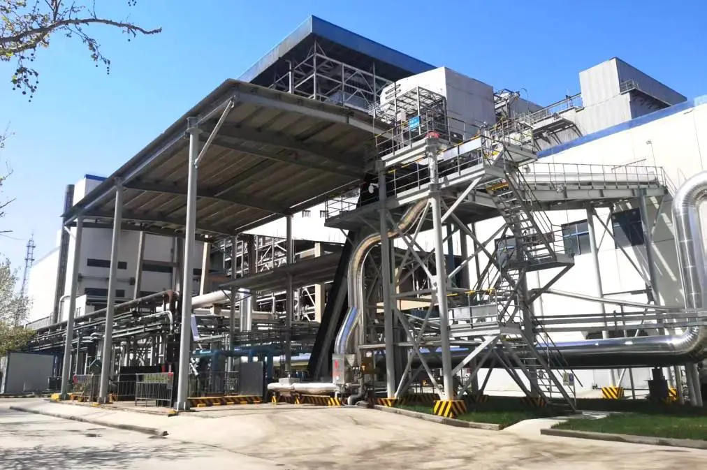 图为龙源环保衡丰污泥掺烧项目